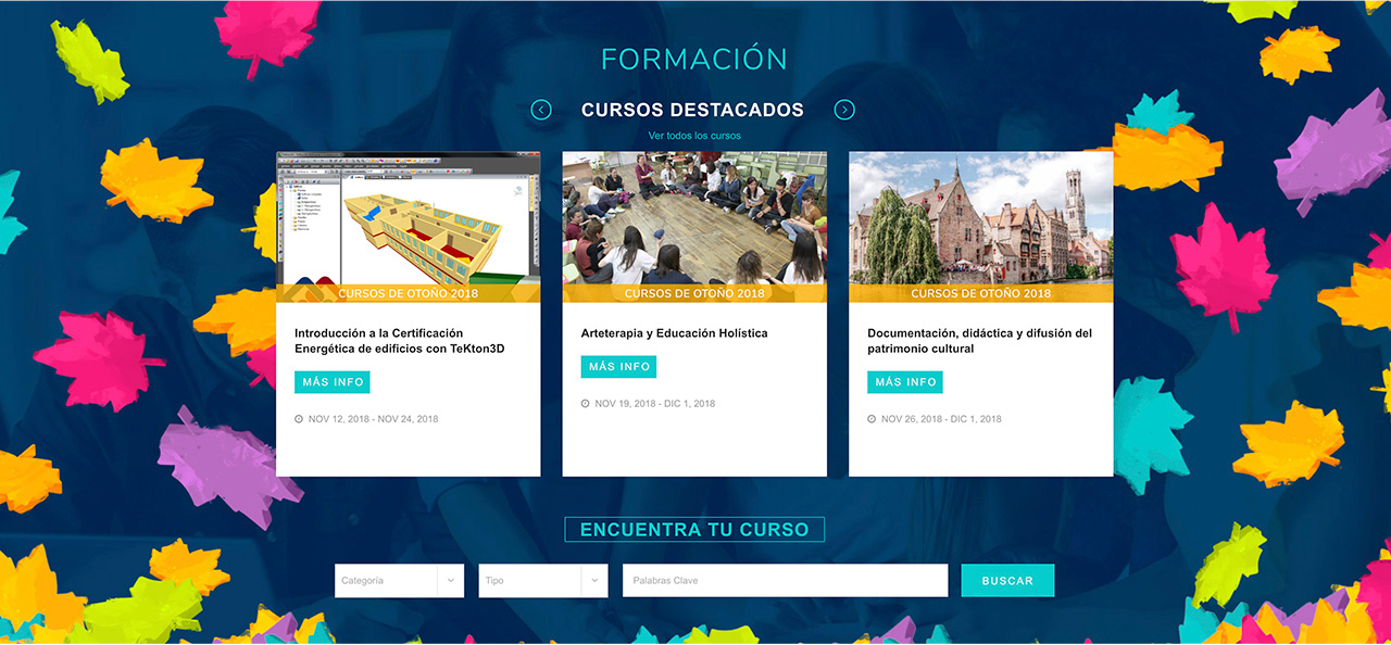 Web Fundación General de la Universidad de Málaga
